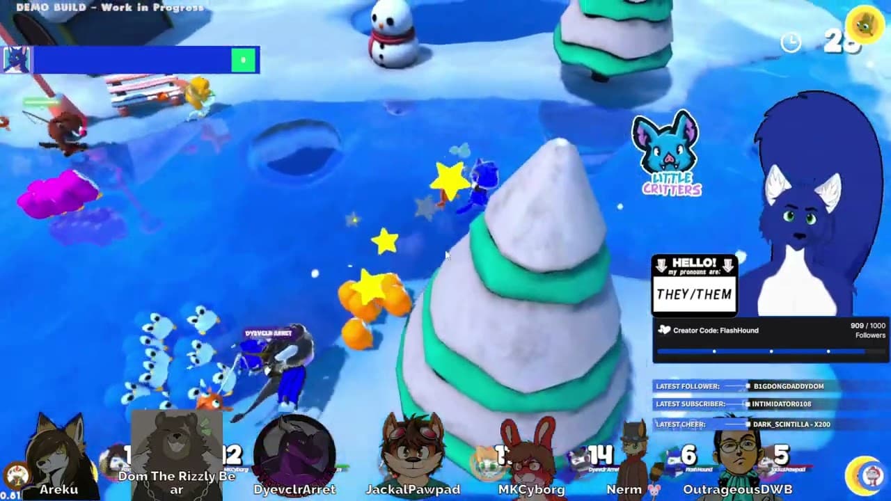 Stream Highlights: @LunarsPartyGame AnthroFestival '25 w/ @FoxyAreku & more!